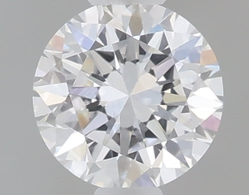 0.46 Carat Round Shaped, Excellent Cut, D Color, VVS2 Clarity, IGI Certified Lab Grown Diamond