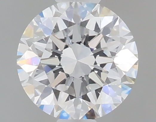 0.55 Carat Round Shaped, Excellent Cut, D Color, VVS2 Clarity, IGI Certified Lab Grown Diamond
