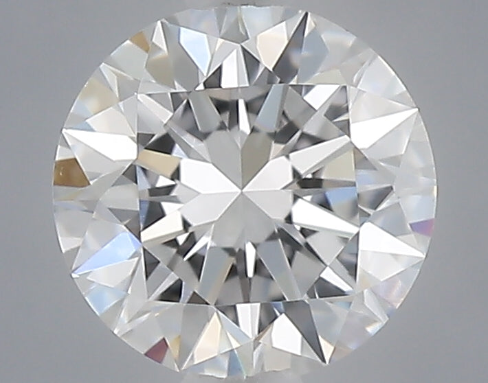 0.55 Carat Round Shaped, Excellent Cut, D Color, VVS2 Clarity, IGI Certified Lab Grown Diamond