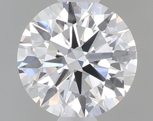 0.58 Carat Round Shaped, Ideal Cut, D Color, VVS2 Clarity, IGI Certified Lab Grown Diamond