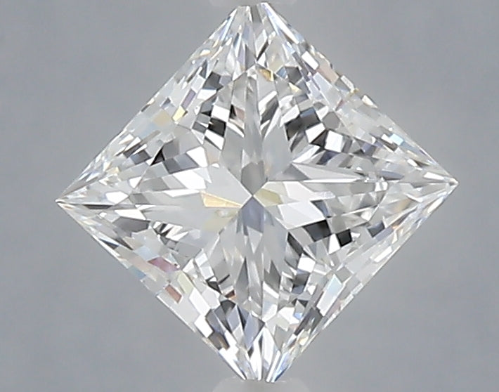 1.09 Carat Princess Shaped, Excellent Cut, D Color, VVS1 Clarity, IGI Certified Lab Grown Diamond