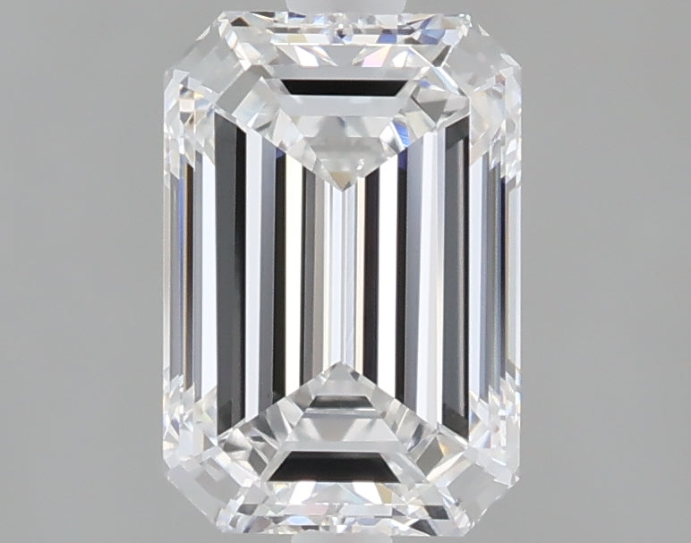 1.57 Carat Emerald Shaped, Excellent Cut, D Color, VS1 Clarity, IGI Certified Lab Grown Diamond