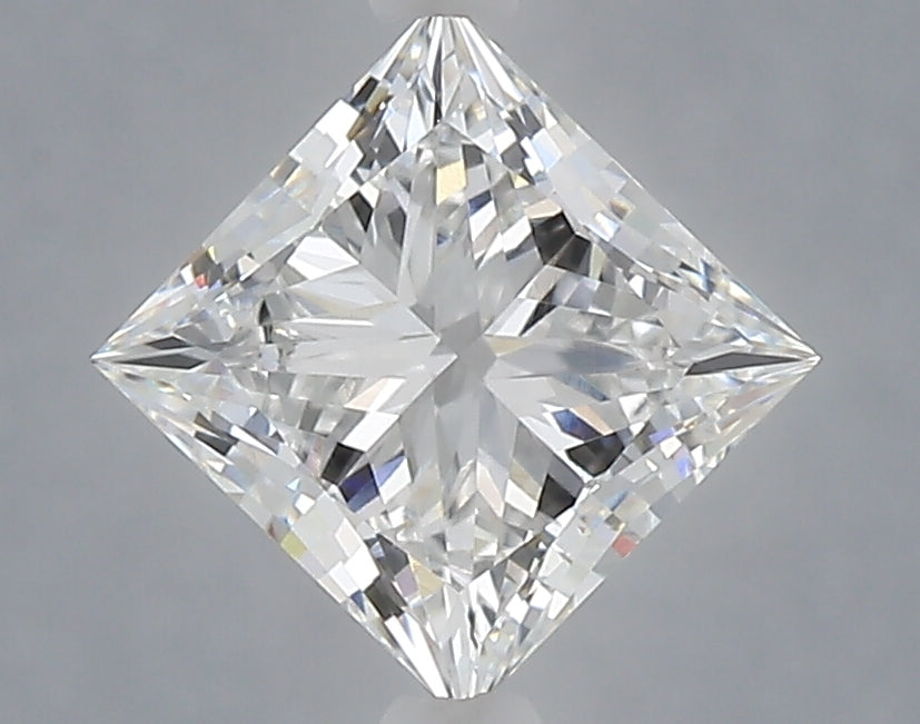 1.59 Carat Princess Shaped, Ideal Cut, E Color, VVS2 Clarity, IGI Certified Lab Grown Diamond