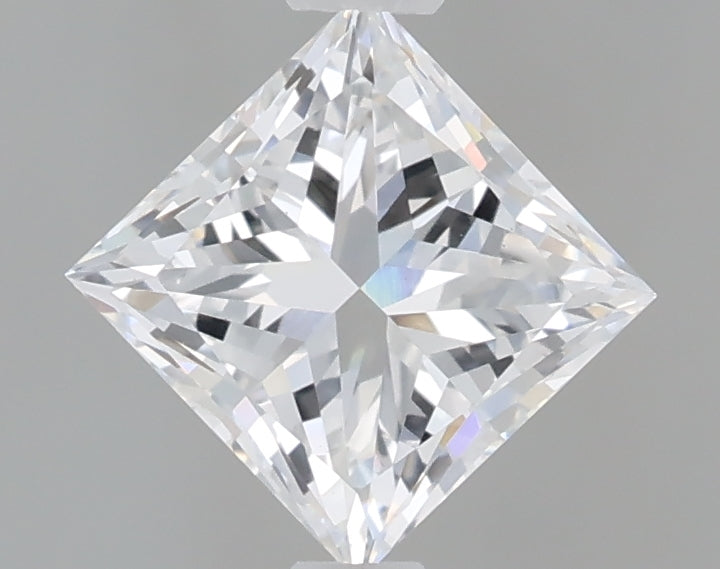 1.04 Carat Princess Shaped, Excellent Cut, D Color, VVS2 Clarity, IGI Certified Lab Grown Diamond