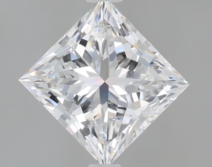 1.77 Carat Princess Shaped, Excellent Cut, D Color, VS1 Clarity, IGI Certified Lab Grown Diamond