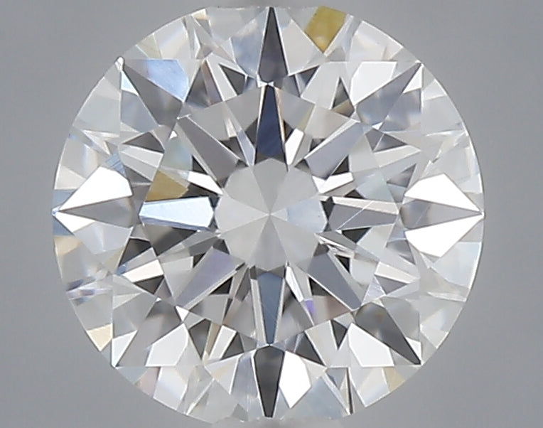 0.55 Carat Round Shaped, Excellent Cut, D Color, VVS2 Clarity, IGI Certified Lab Grown Diamond