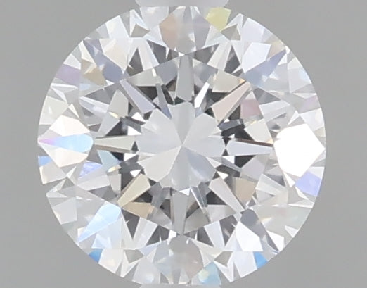 0.55 Carat Round Shaped, Excellent Cut, D Color, VVS2 Clarity, IGI Certified Lab Grown Diamond