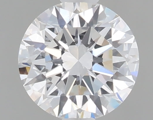 0.56 Carat Round Shaped, Excellent Cut, D Color, VVS2 Clarity, IGI Certified Lab Grown Diamond