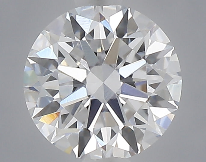 0.54 Carat Round Shaped, Excellent Cut, D Color, VVS2 Clarity, IGI Certified Lab Grown Diamond
