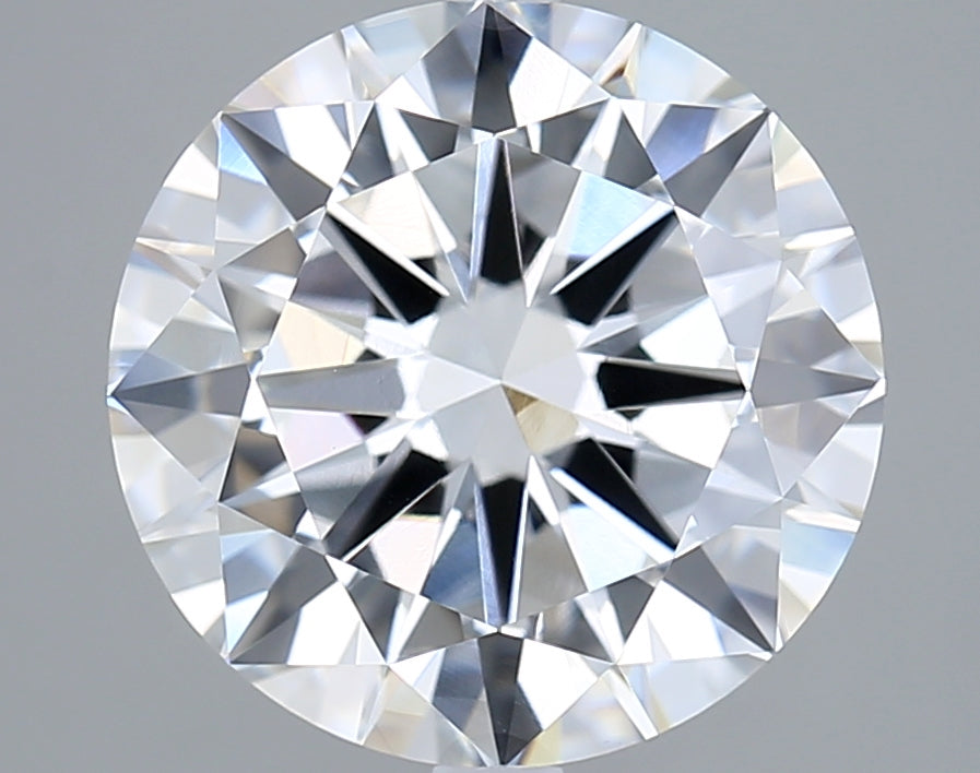 6.01 Carat Round Shaped, Excellent Cut, F Color, VVS1 Clarity, IGI Certified Lab Grown Diamond