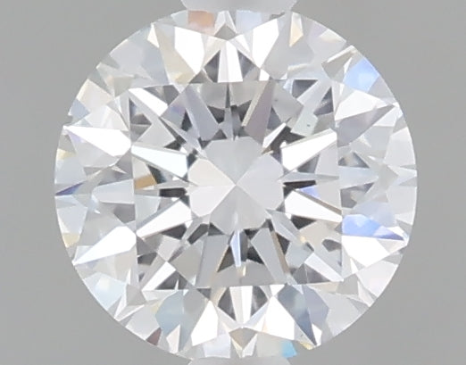 0.54 Carat Round Shaped, Excellent Cut, D Color, VVS2 Clarity, IGI Certified Lab Grown Diamond