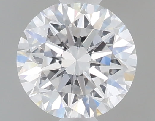 0.54 Carat Round Shaped, Excellent Cut, D Color, VVS2 Clarity, IGI Certified Lab Grown Diamond