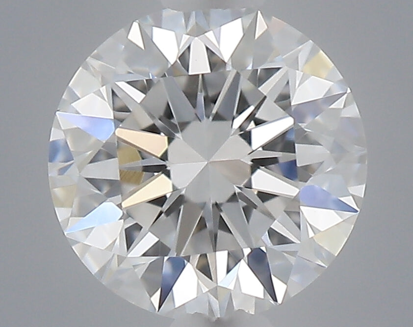 0.55 Carat Round Shaped, Excellent Cut, D Color, VVS2 Clarity, IGI Certified Lab Grown Diamond