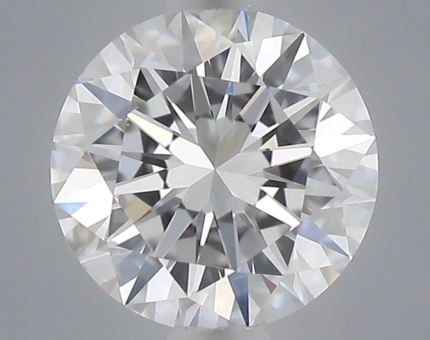 0.53 Carat Round Shaped, Excellent Cut, D Color, VVS2 Clarity, IGI Certified Lab Grown Diamond