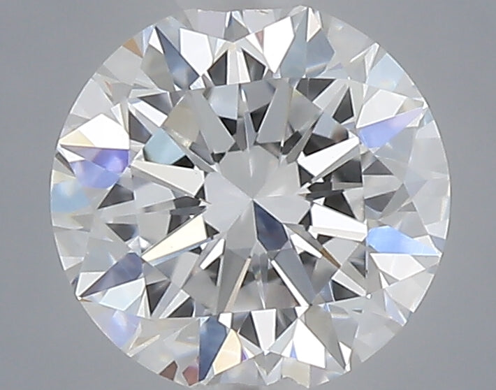 0.54 Carat Round Shaped, Excellent Cut, D Color, VVS2 Clarity, IGI Certified Lab Grown Diamond