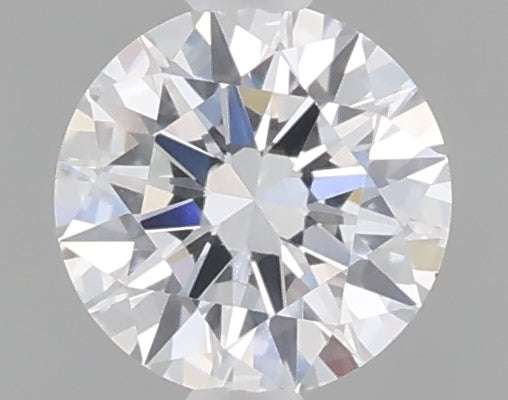 0.48 Carat Round Shaped, Excellent Cut, D Color, VVS2 Clarity, IGI Certified Lab Grown Diamond