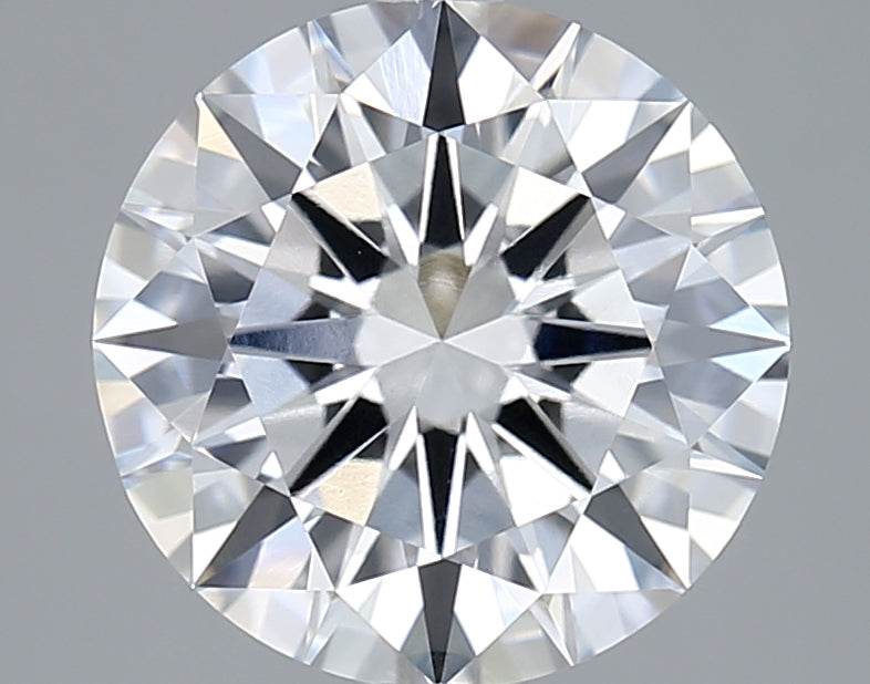 4.07 Carat Round Shaped, Excellent Cut, D Color, VVS2 Clarity, IGI Certified Lab Grown Diamond