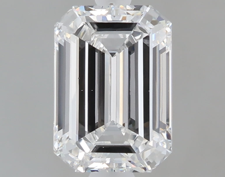 1.53 Carat Emerald Shaped, Excellent Cut, D Color, VS1 Clarity, IGI Certified Lab Grown Diamond
