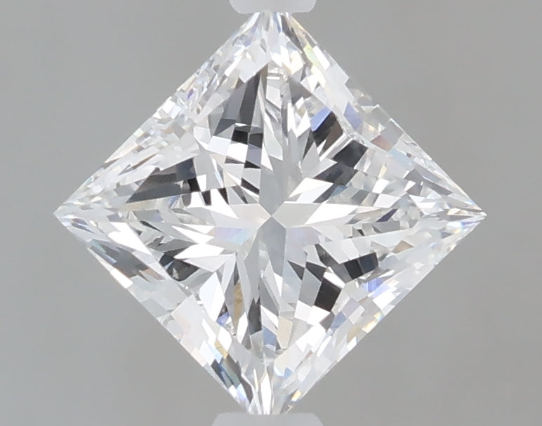 1.52 Carat Princess Shaped, Excellent Cut, D Color, VS1 Clarity, IGI Certified Lab Grown Diamond