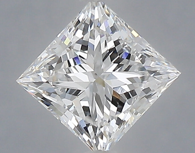 1.09 Carat Princess Shaped, Excellent Cut, D Color, VVS1 Clarity, IGI Certified Lab Grown Diamond