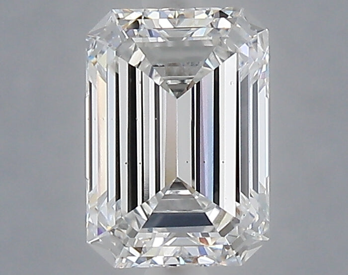 1.10 Carat Emerald Shaped, Excellent Cut, D Color, VS2 Clarity, IGI Certified Lab Grown Diamond