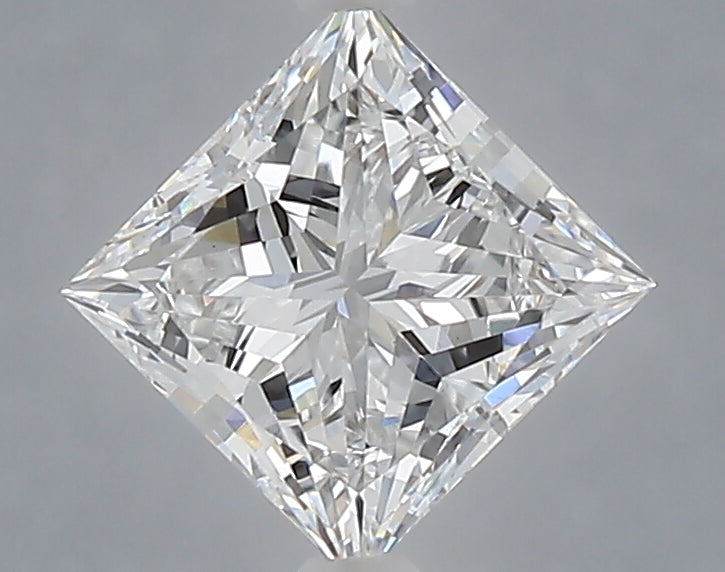 1.09 Carat Princess Shaped, Very Good Cut, D Color, VVS2 Clarity, IGI Certified Lab Grown Diamond