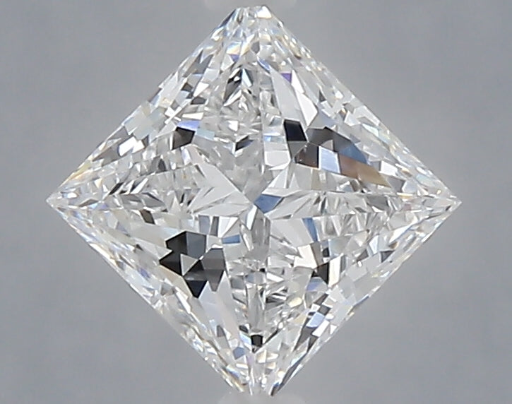 1.05 Carat Princess Shaped, Very Good Cut, D Color, VVS2 Clarity, IGI Certified Lab Grown Diamond