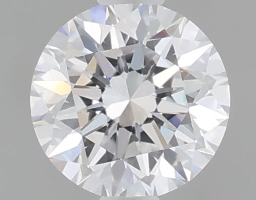 0.49 Carat Round Shaped, Excellent Cut, D Color, VVS2 Clarity, IGI Certified Lab Grown Diamond