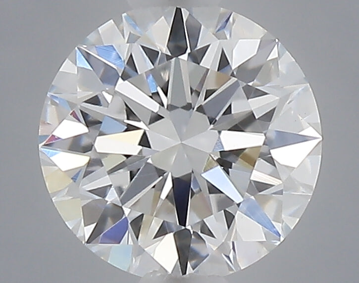 0.54 Carat Round Shaped, Excellent Cut, D Color, VVS2 Clarity, IGI Certified Lab Grown Diamond