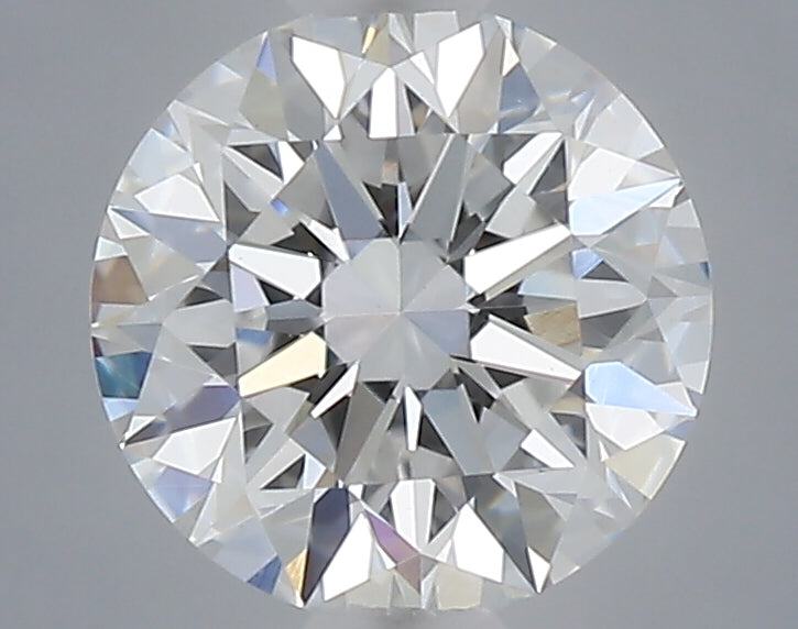 0.55 Carat Round Shaped, Excellent Cut, D Color, VVS2 Clarity, IGI Certified Lab Grown Diamond