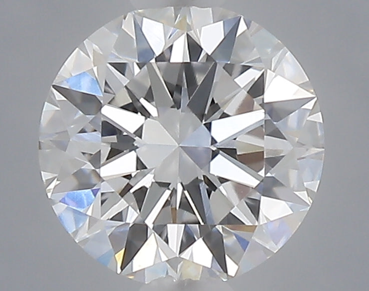 0.55 Carat Round Shaped, Excellent Cut, D Color, VVS2 Clarity, IGI Certified Lab Grown Diamond