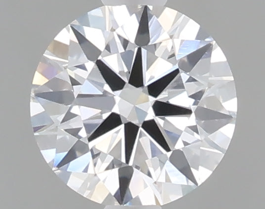 0.55 Carat Round Shaped, Ideal Cut, D Color, VVS2 Clarity, IGI Certified Lab Grown Diamond