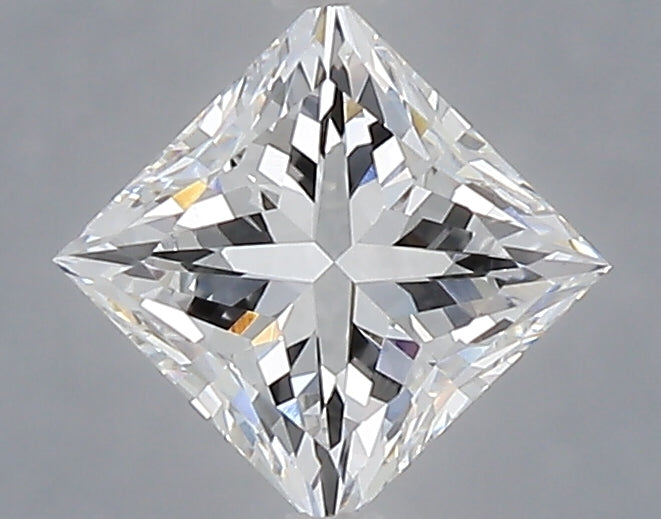 1.07 Carat Princess Shaped, Very Good Cut, D Color, VVS2 Clarity, IGI Certified Lab Grown Diamond
