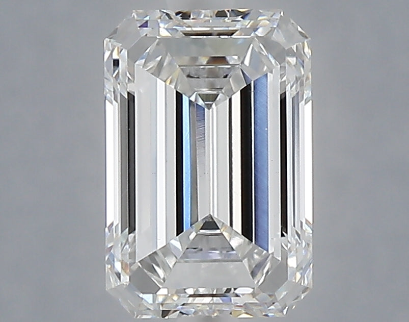 1.59 Carat Emerald Shaped, Very Good Cut, E Color, VVS2 Clarity, IGI Certified Lab Grown Diamond