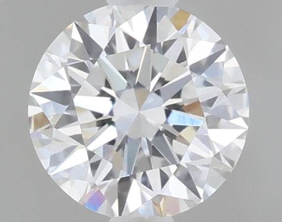 0.53 Carat Round Shaped, Ideal Cut, D Color, VVS2 Clarity, IGI Certified Lab Grown Diamond