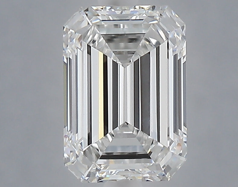 1.56 Carat Emerald Shaped, Excellent Cut, D Color, VS1 Clarity, IGI Certified Lab Grown Diamond