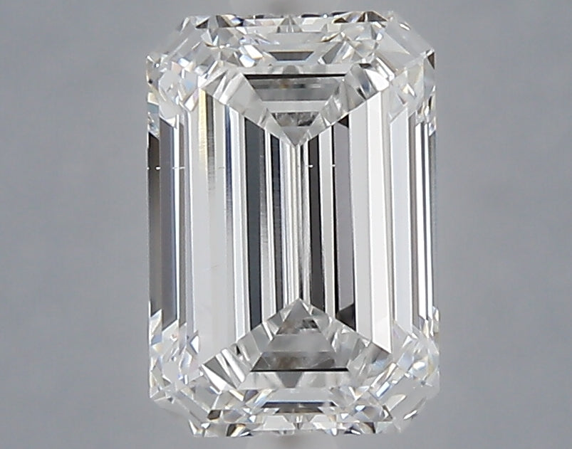 1.60 Carat Emerald Shaped, Ideal Cut, E Color, VS1 Clarity, IGI Certified Lab Grown Diamond