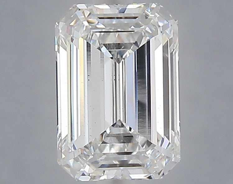 1.52 Carat Emerald Shaped, Ideal Cut, D Color, VS2 Clarity, IGI Certified Lab Grown Diamond