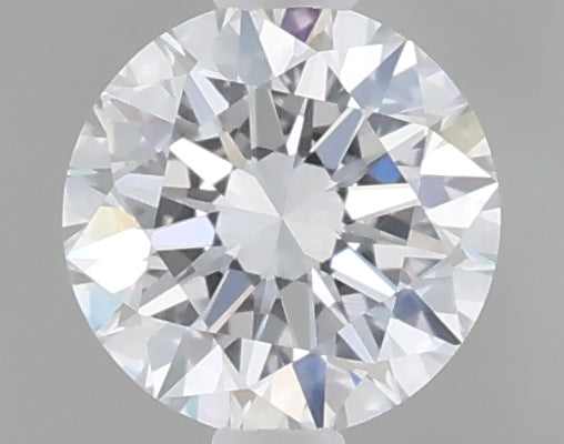 0.49 Carat Round Shaped, Excellent Cut, D Color, VVS2 Clarity, IGI Certified Lab Grown Diamond