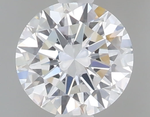 0.54 Carat Round Shaped, Excellent Cut, D Color, VVS2 Clarity, IGI Certified Lab Grown Diamond