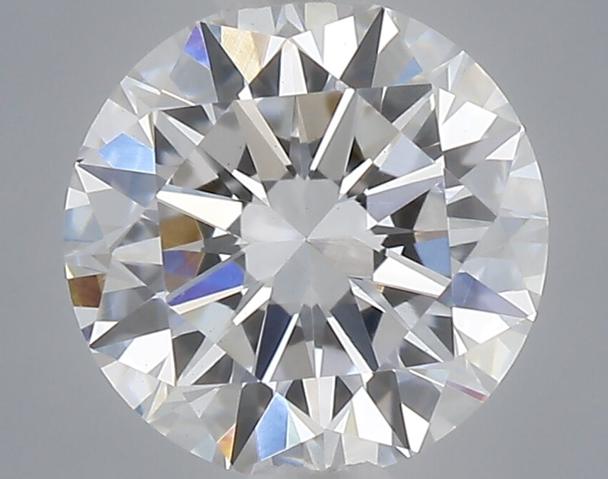 0.54 Carat Round Shaped, Excellent Cut, D Color, VVS2 Clarity, IGI Certified Lab Grown Diamond
