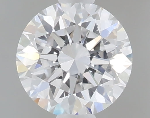 0.55 Carat Round Shaped, Excellent Cut, D Color, VVS2 Clarity, IGI Certified Lab Grown Diamond