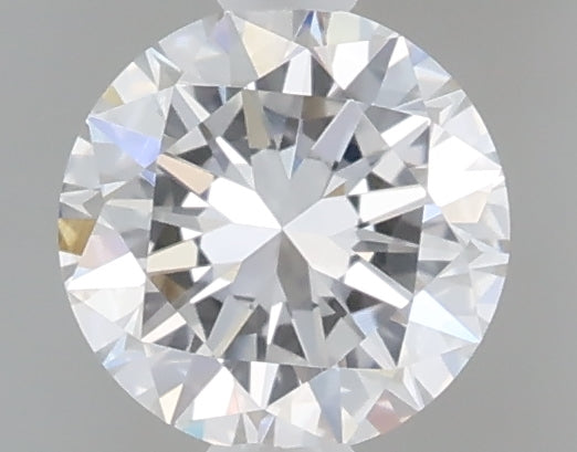0.54 Carat Round Shaped, Very Good Cut, D Color, VVS2 Clarity, IGI Certified Lab Grown Diamond