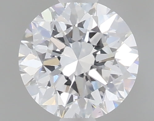 0.49 Carat Round Shaped, Excellent Cut, D Color, VVS2 Clarity, IGI Certified Lab Grown Diamond