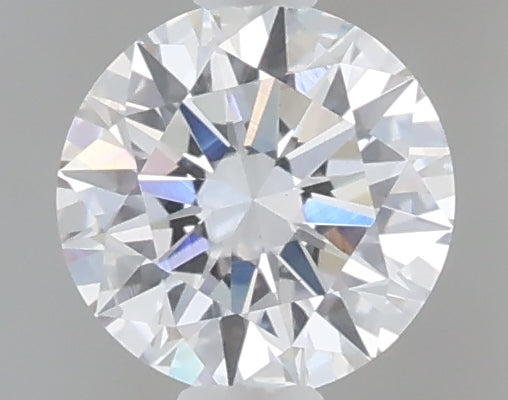 0.49 Carat Round Shaped, Excellent Cut, D Color, VVS2 Clarity, IGI Certified Lab Grown Diamond