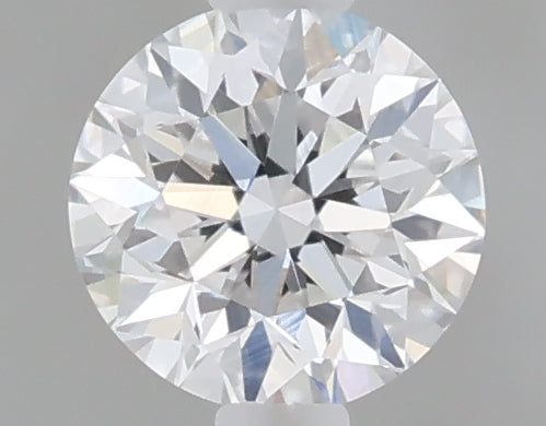 0.46 Carat Round Shaped, Very Good Cut, D Color, VVS2 Clarity, IGI Certified Lab Grown Diamond