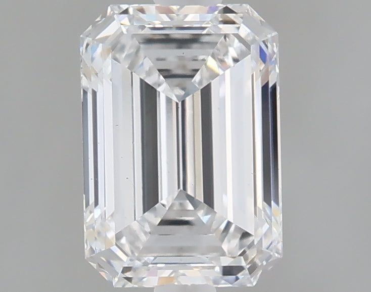 1.10 Carat Emerald Shaped, Excellent Cut, D Color, VS1 Clarity, IGI Certified Lab Grown Diamond