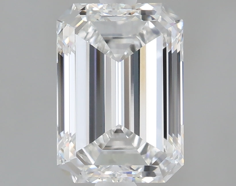 1.60 Carat Emerald Shaped, Excellent Cut, E Color, VS1 Clarity, IGI Certified Lab Grown Diamond