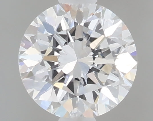 0.49 Carat Round Shaped, Very Good Cut, D Color, VVS2 Clarity, IGI Certified Lab Grown Diamond