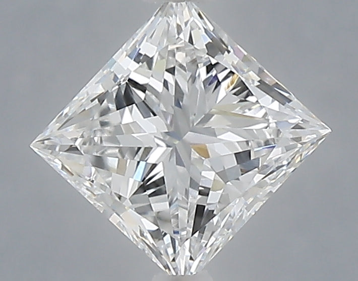 1.04 Carat Princess Shaped, Very Good Cut, D Color, VVS2 Clarity, IGI Certified Lab Grown Diamond